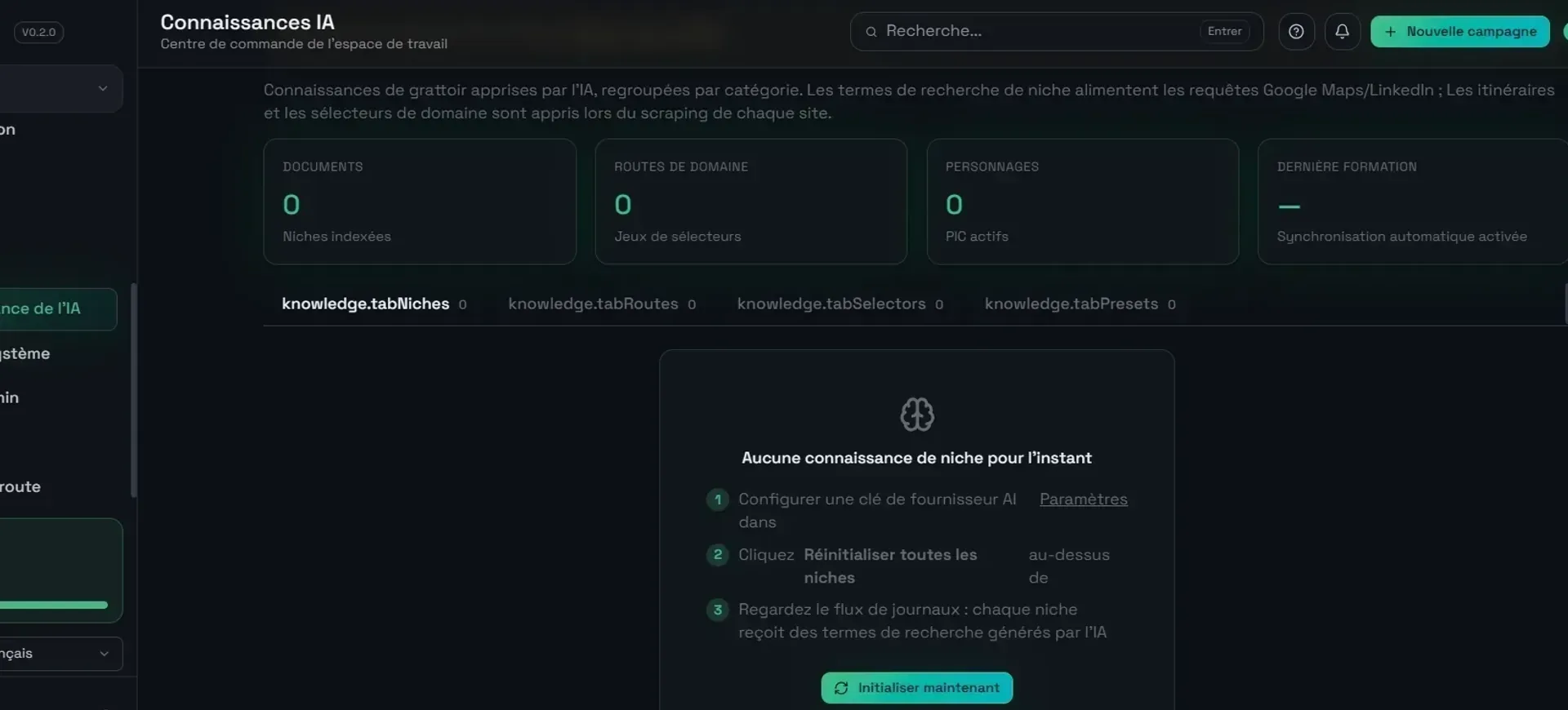 Domain-trained AI screen